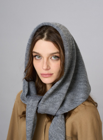 Косынка Вика А5862 т.серый